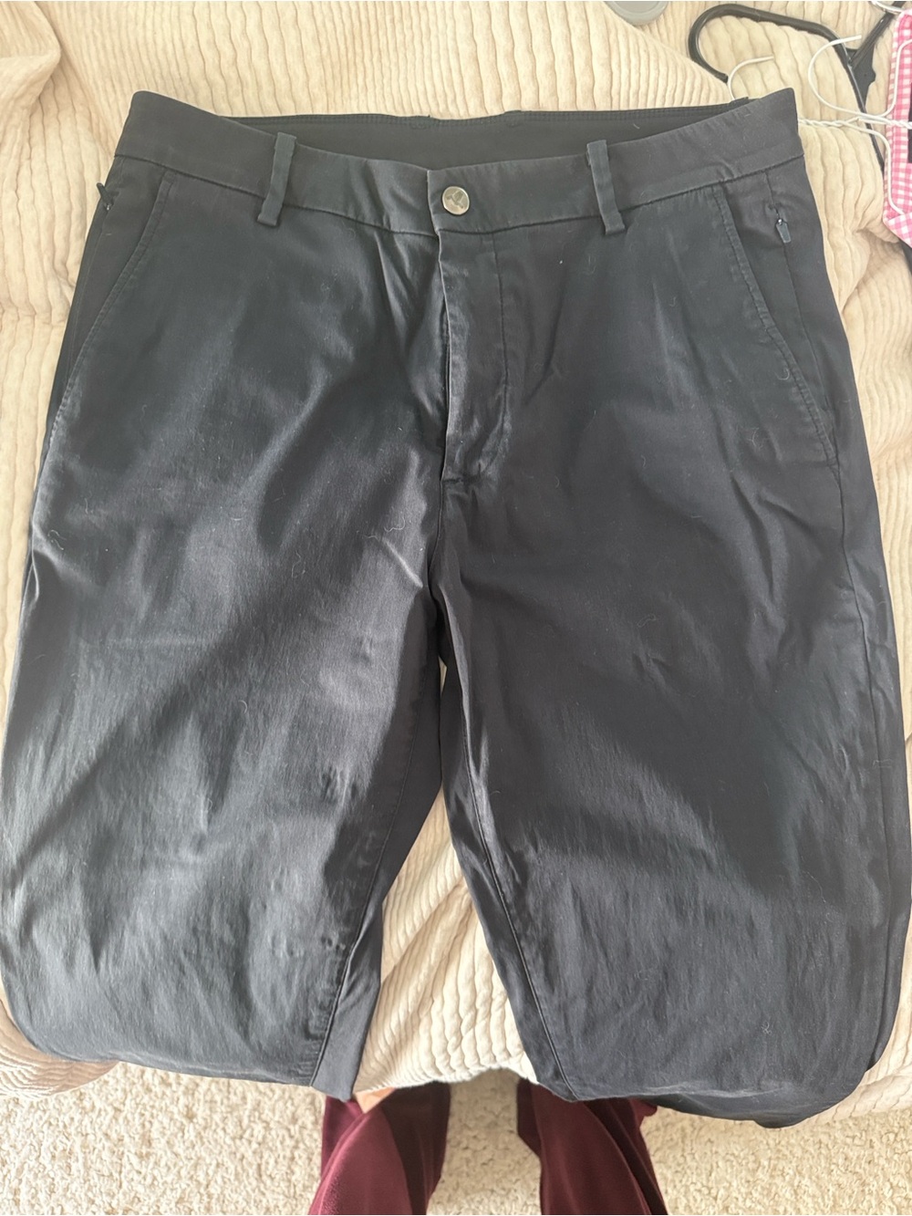 Birddogs mens chinos in black 34/32